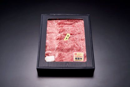 石川県産 能登牛プレミアム 肩（ウデ）すき焼き•しゃぶしゃぶ用500g