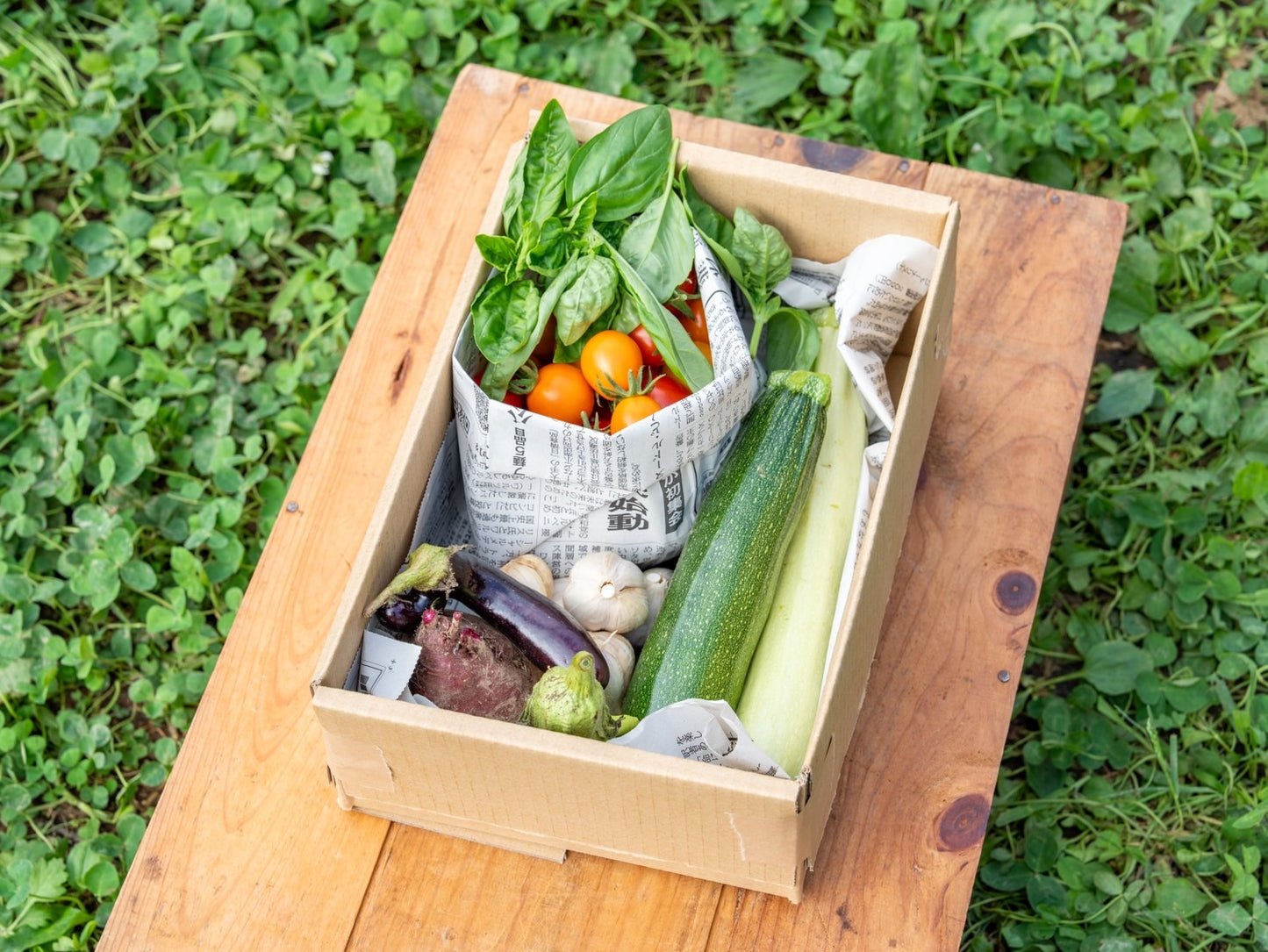 ニセコのオーガニック野菜セット
